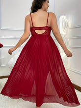 Load image into Gallery viewer, Despoena +  Semi-Transparent Lace Nightgown