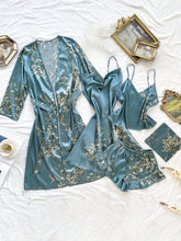 Load image into Gallery viewer, Freyja -  5 piece Satin Pajama Set