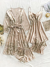 Load image into Gallery viewer, Freyja -  5 piece Satin Pajama Set