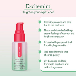 ExciteMINT Warming Clitoral Gel