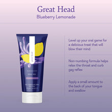 Load image into Gallery viewer, Great Head - Blueberry Lemonade