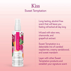 Refreshing Fragrance Mist (Kiss) - Sweet Temptation