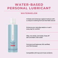 Load image into Gallery viewer, Water-Based Personal Lubricant - Watermelon