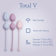Load image into Gallery viewer, Total V - Pelvic Floor Fitness (Kegel Exercise Set)