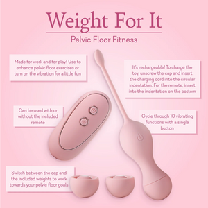 Weight For It - Pelvic Floor Fitness Set