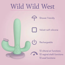 Load image into Gallery viewer, Wild Wild West - Triple Action Vibrator