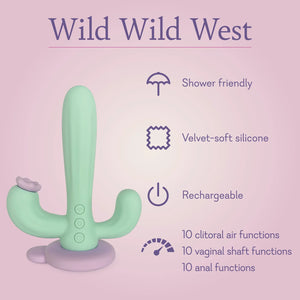 Wild Wild West - Triple Action Vibrator