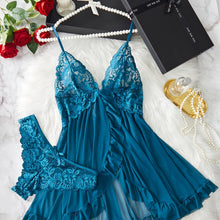 Load image into Gallery viewer, Calliope +  Mesh and Lace Halter Dress Set